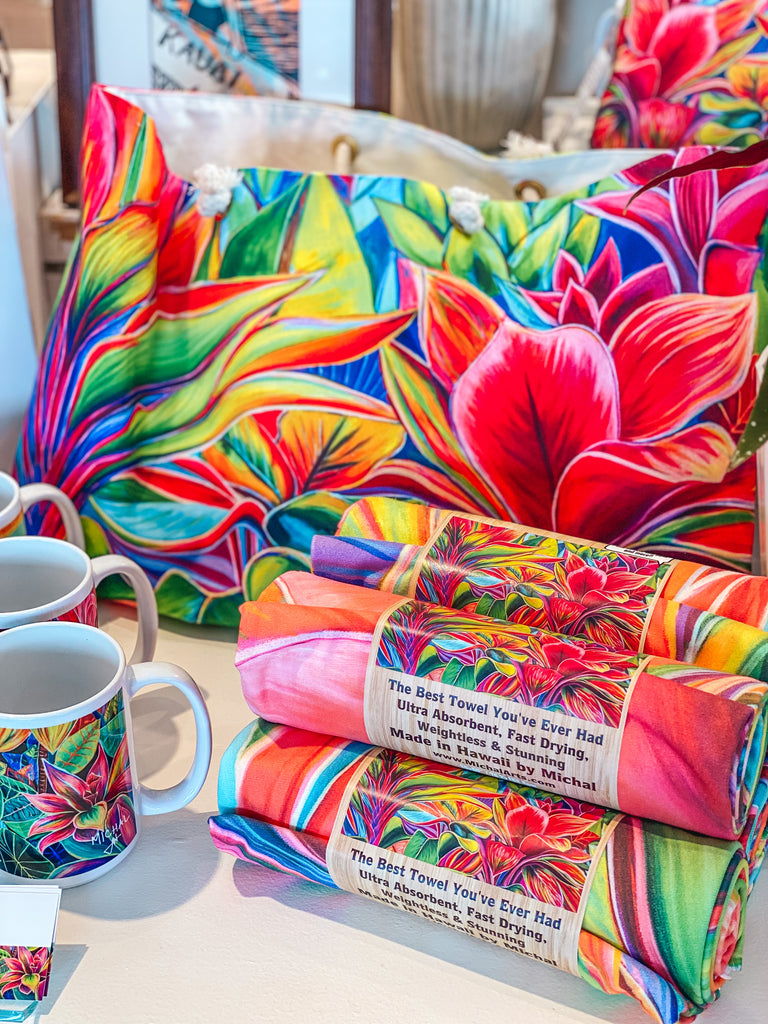 What are the best towels you can have? MICHAL ART STUDIO HAWAII