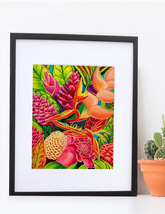 Hawaiian Art Wall Home Decor- Limited Edition -Tropical Hawaii & Hawaiian Landscape Art Prints