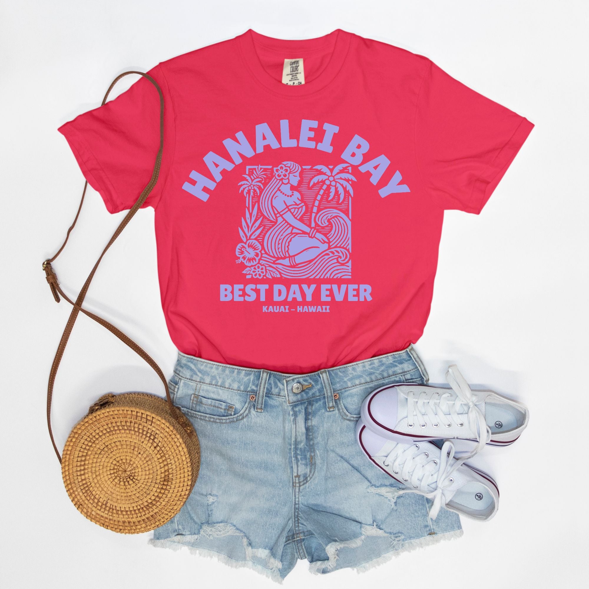 Hanalei Bay - Best day ever - Coton T Shirt