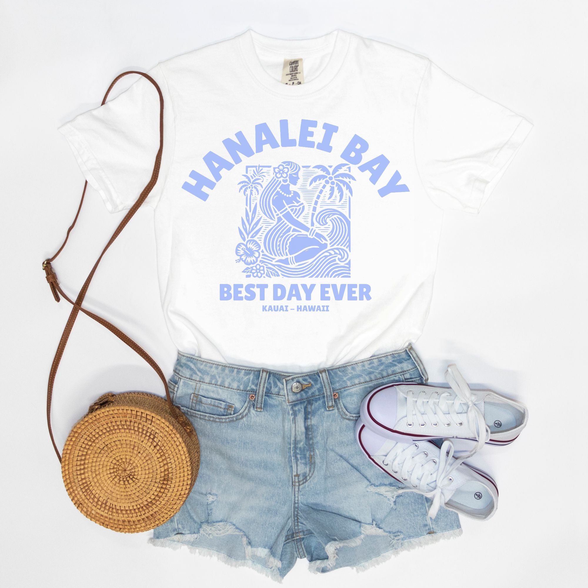 Hanalei Bay - Best Day Ever - Cotton T-Shirt