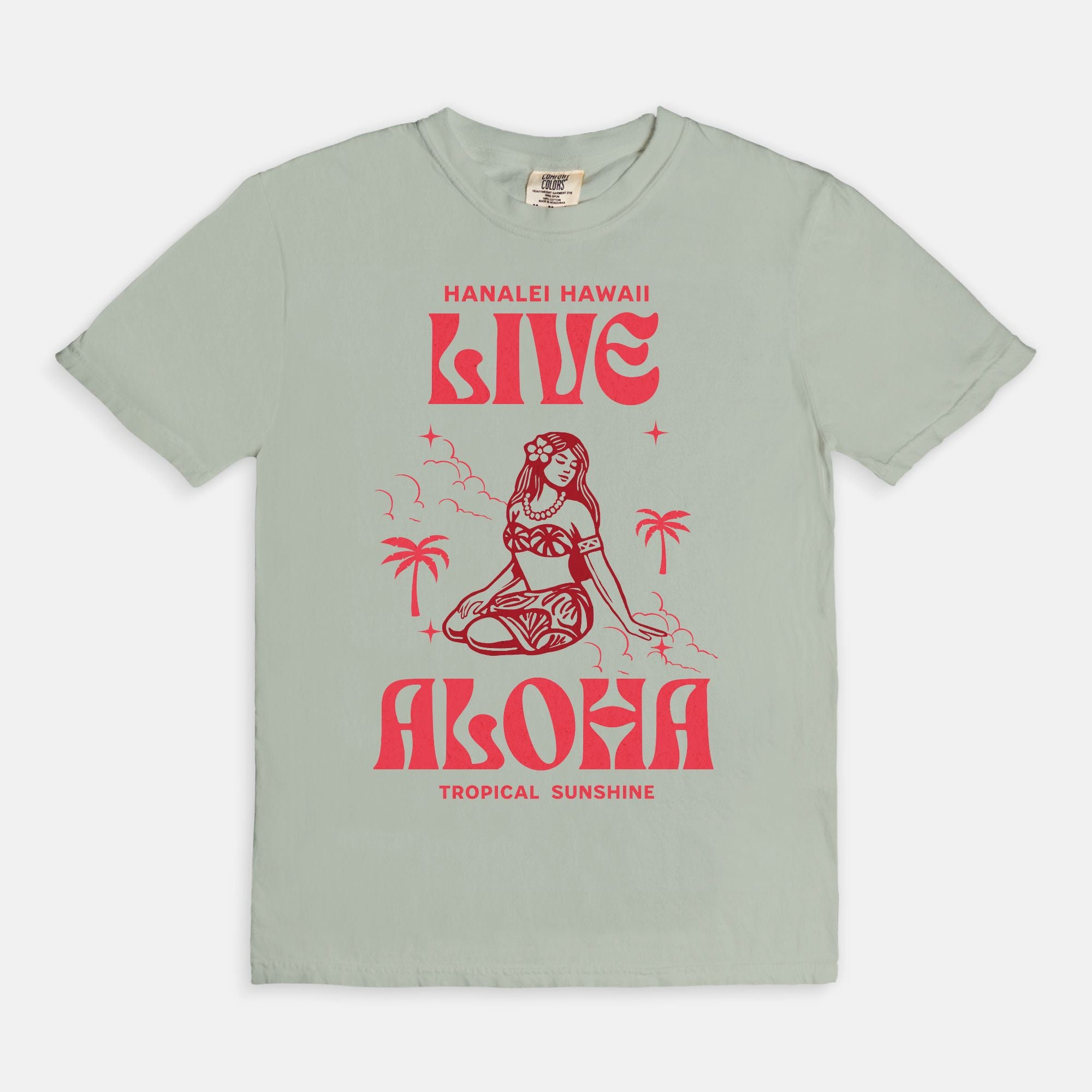 Live Love Aloha - Cotton T Shirt