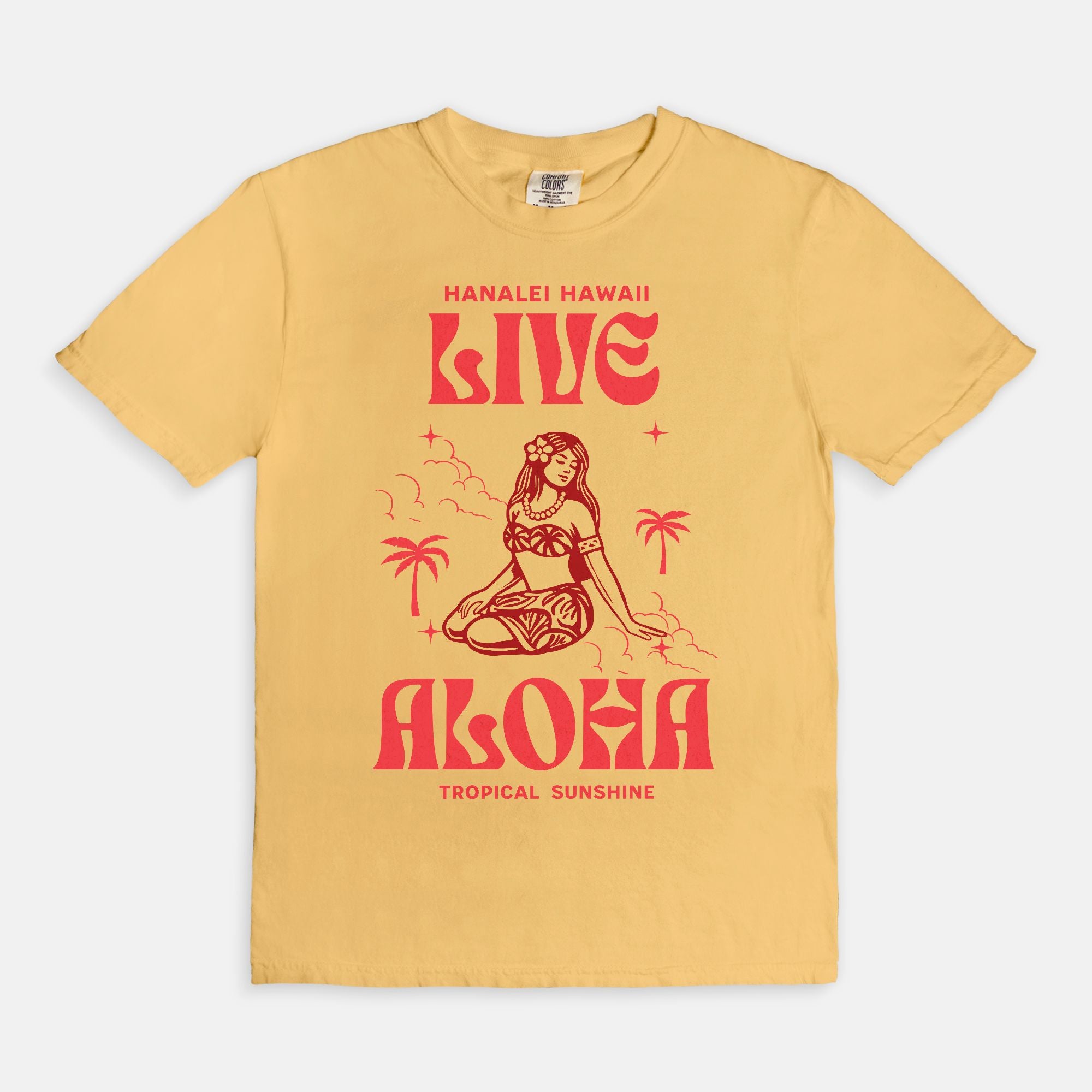 Live Love Aloha - Cotton T Shirt