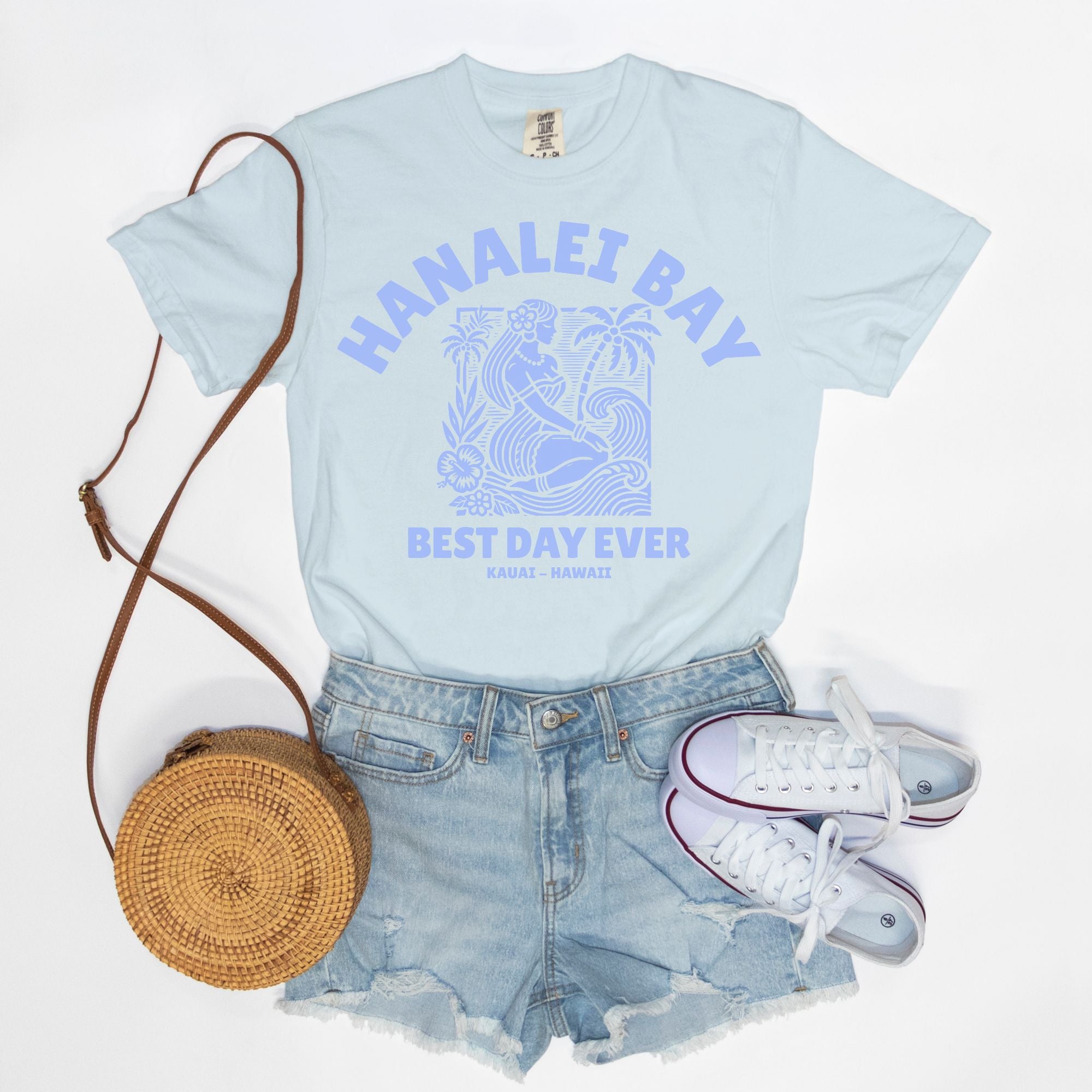 Hanalei Bay - Best Day Ever - Cotton T-Shirt