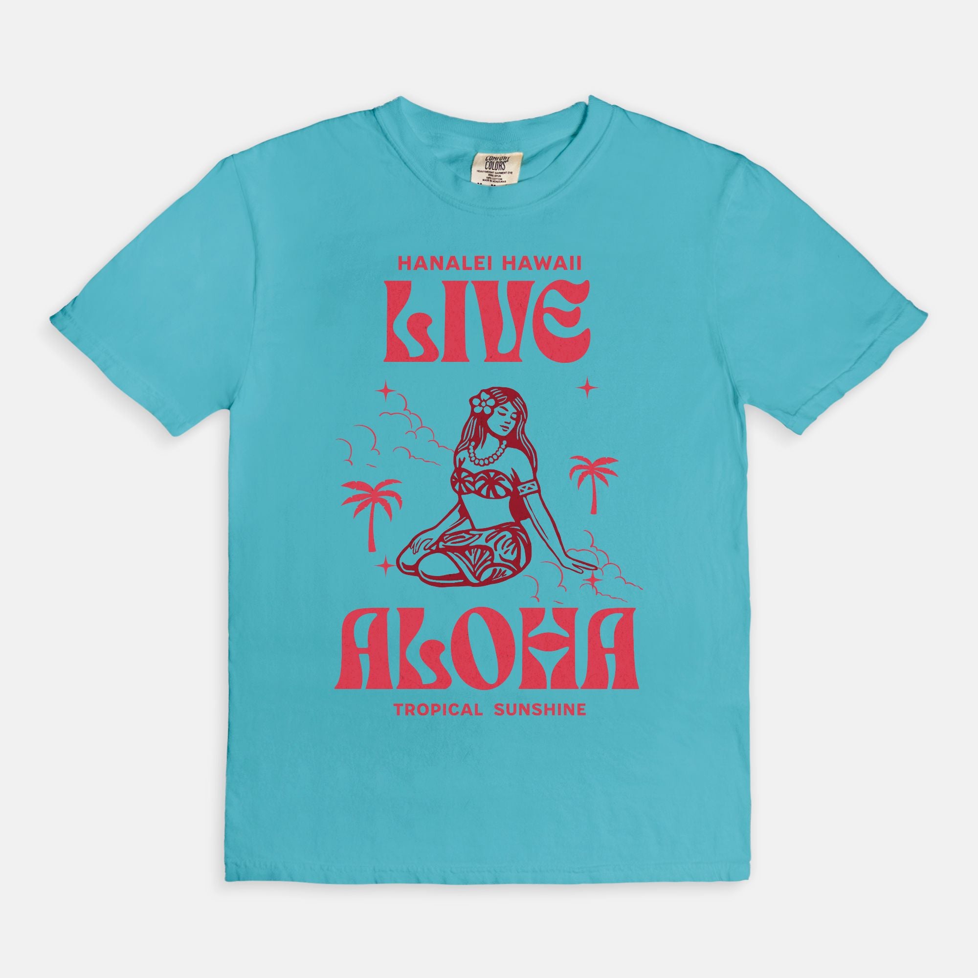 Live Love Aloha - Cotton T Shirt
