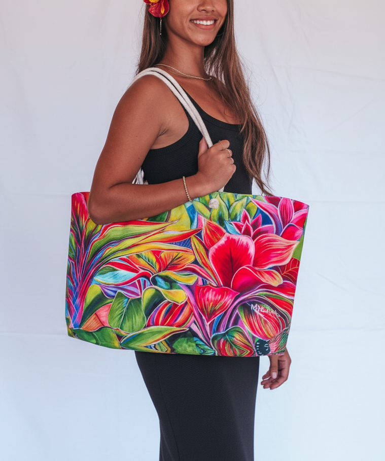 NEW - Tropical Light tote