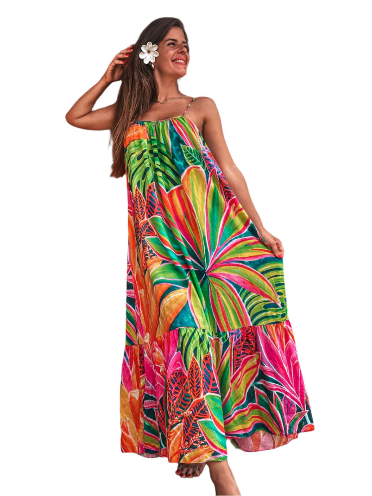Aloha Boho Dress - Open Heart