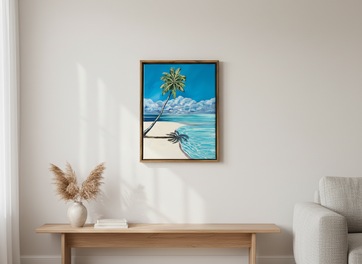 NEW - "Blue Paradise" - Original 11x14