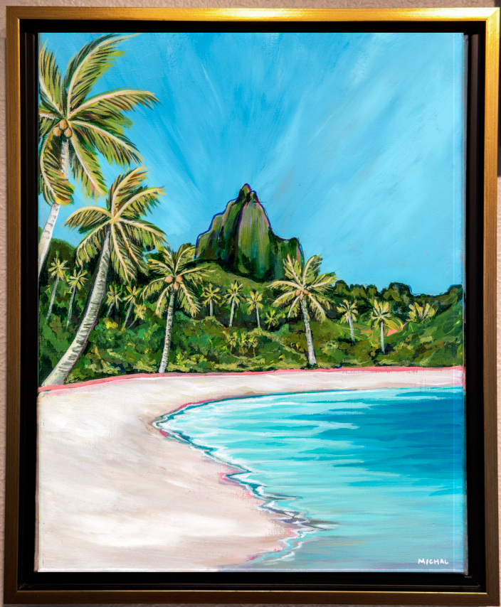 SOLD  Mountains to the ocean - Original Painting