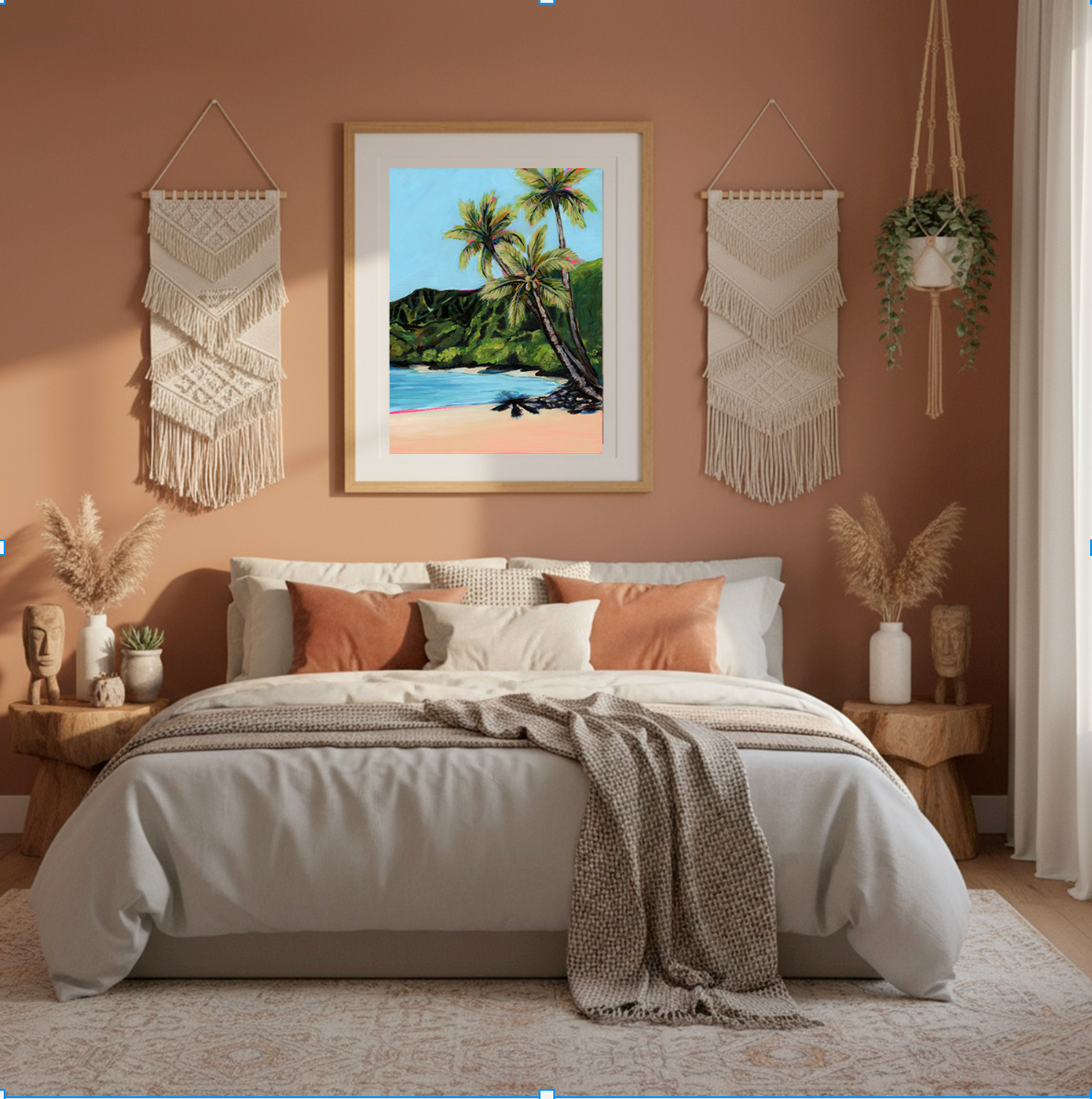 NEW - Waikoko Palm Trees - 20x28 Large Museum Quality Print - FREE USA SHIPPING