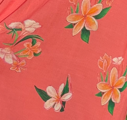 Back in stock - Strapless Sun Dress - Plumeria Hanalei Pink