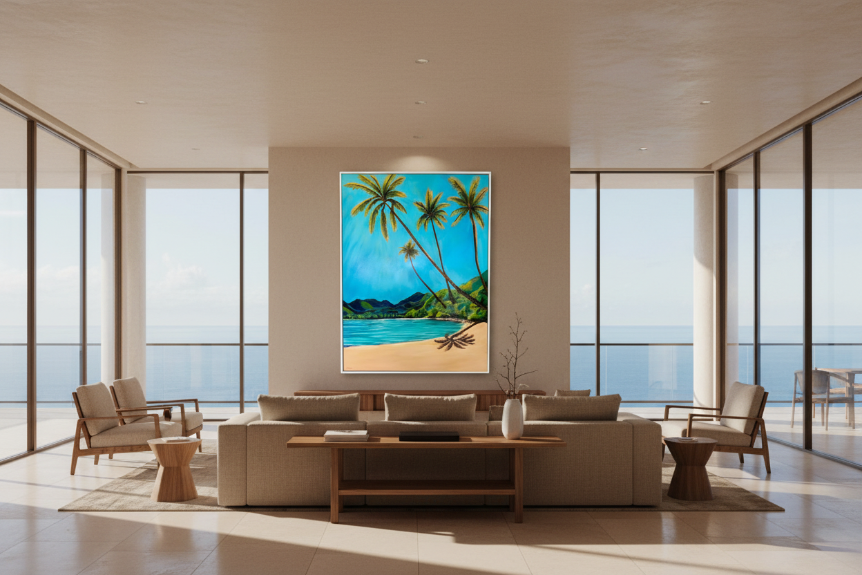 NEW Waikoko -"Tropical Mood" - 30x40 Rare Originals