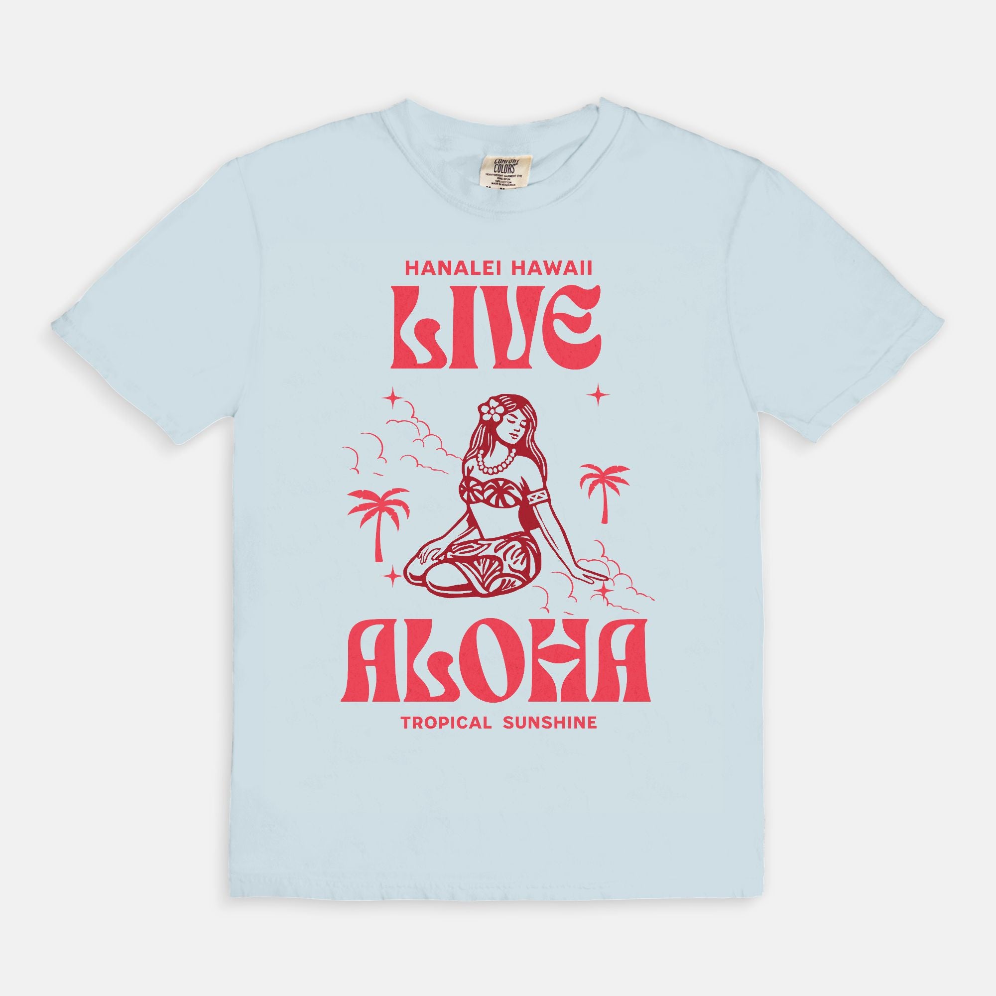 Live Love Aloha - Cotton T Shirt
