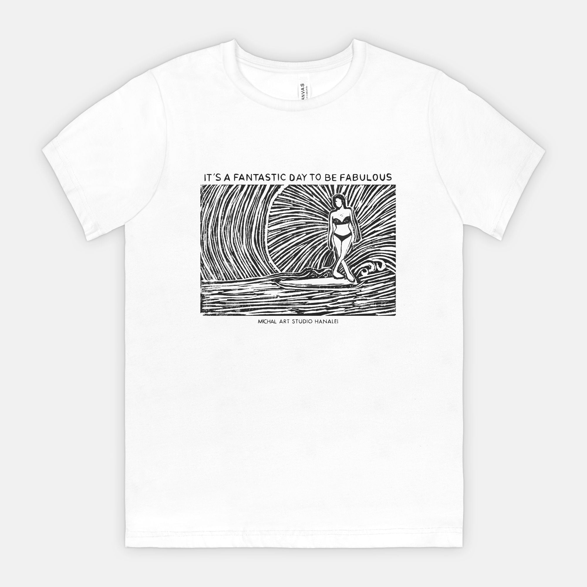 Surf in the light - T SHIRT