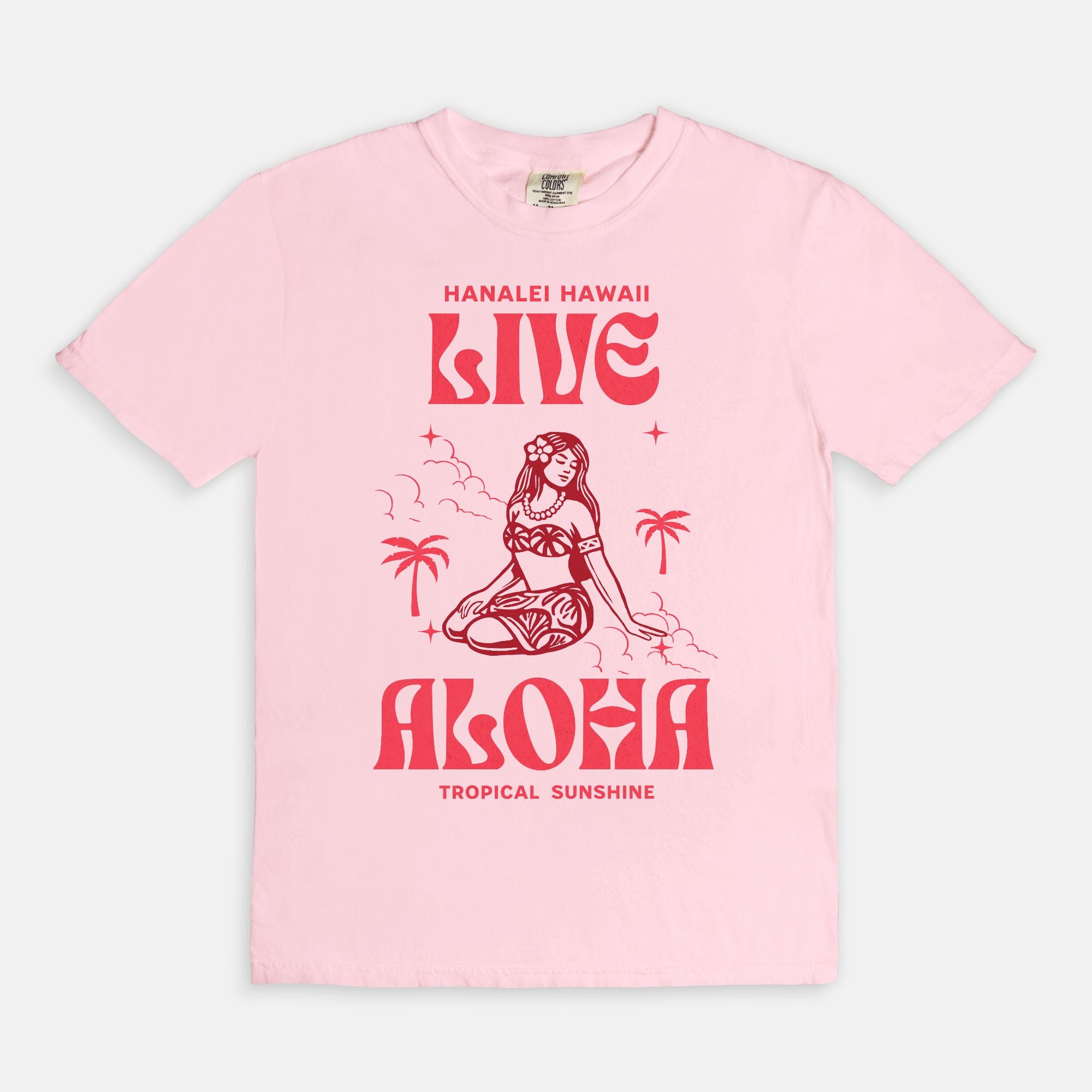 Live Love Aloha - Cotton T Shirt