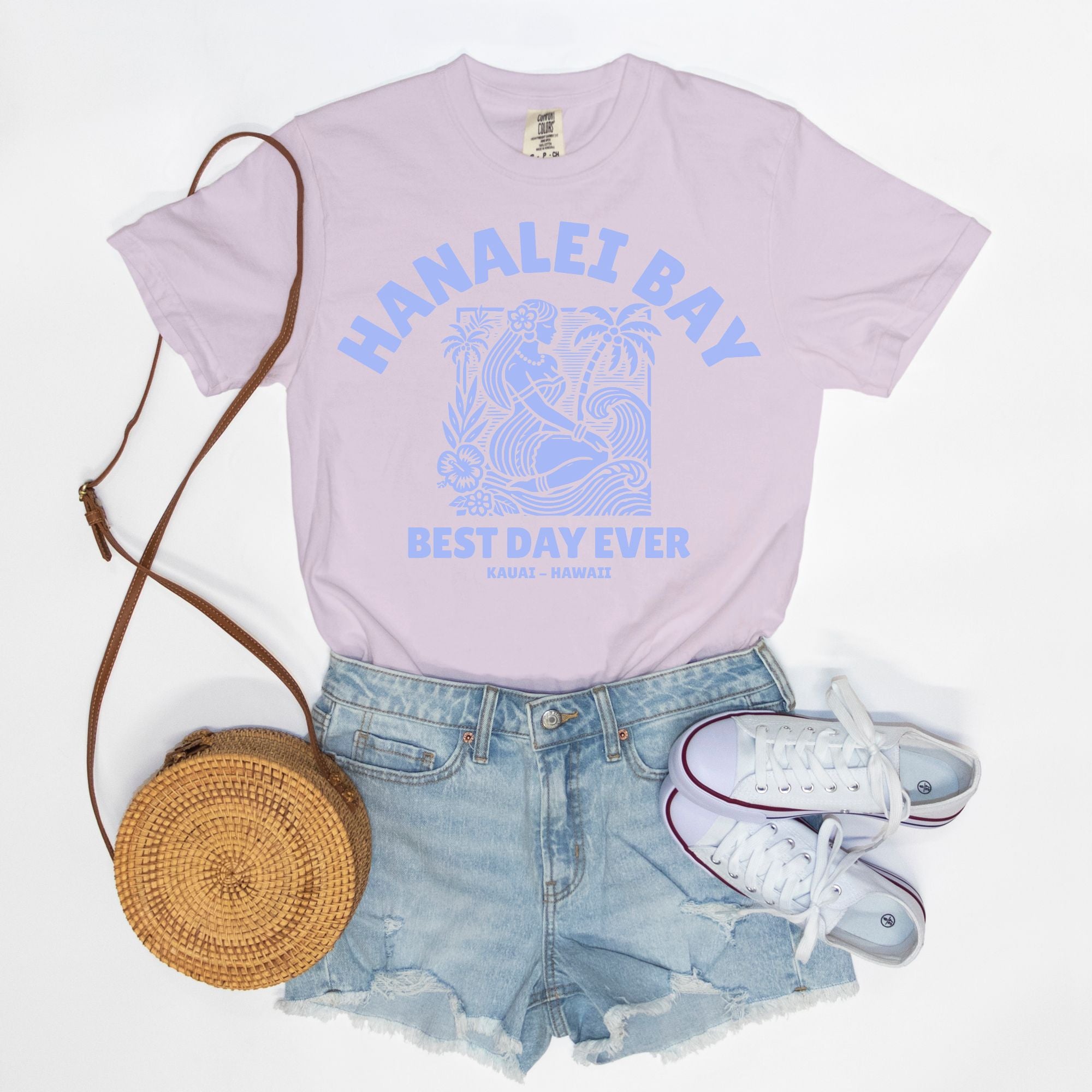Hanalei Bay - Best Day Ever - Cotton T-Shirt