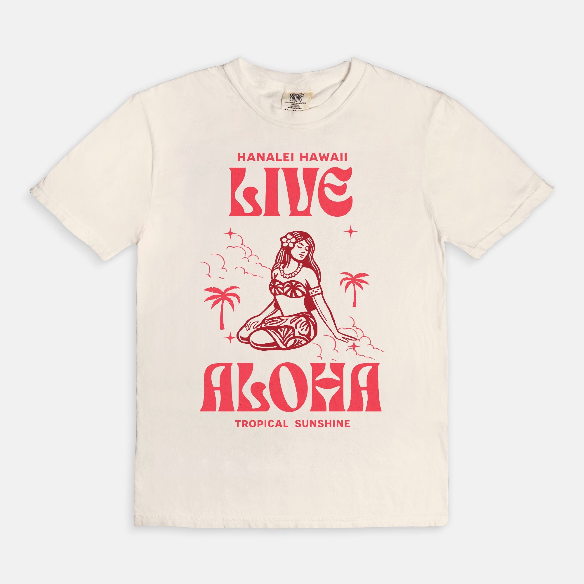 Live Love Aloha - Cotton T Shirt