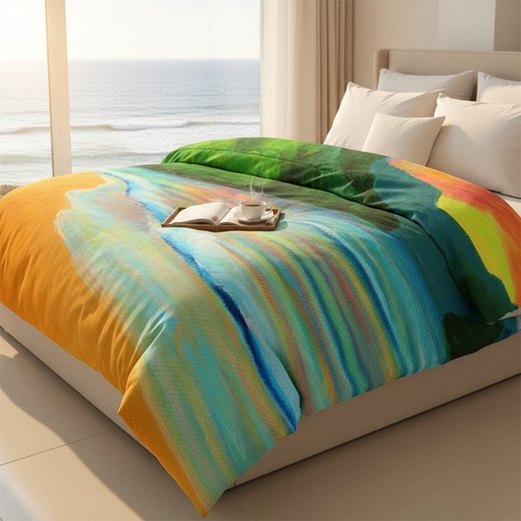 Ke'e sunset - Duvet Cover