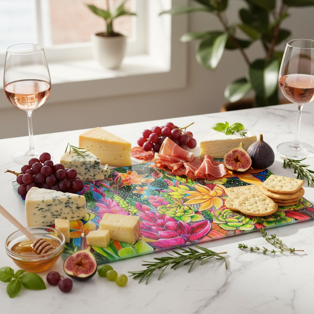 Radiant - Tempered Glas Cutting and Serving Boards