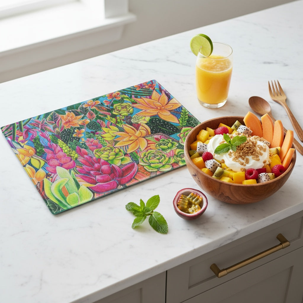 Radiant - Tempered Glas Cutting and Serving Boards