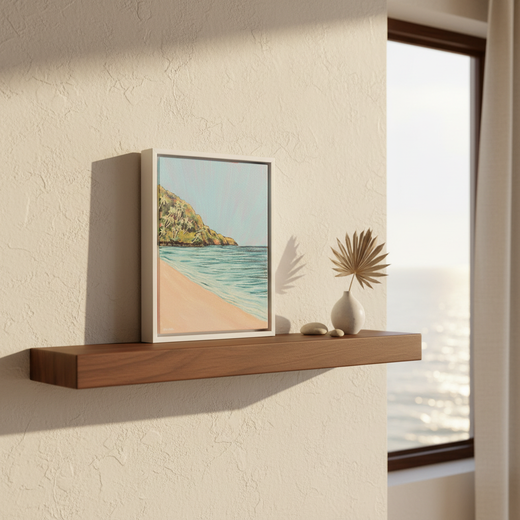 NEW Ke'e Beach Palm Trees - Rare Originals - The Pink Series