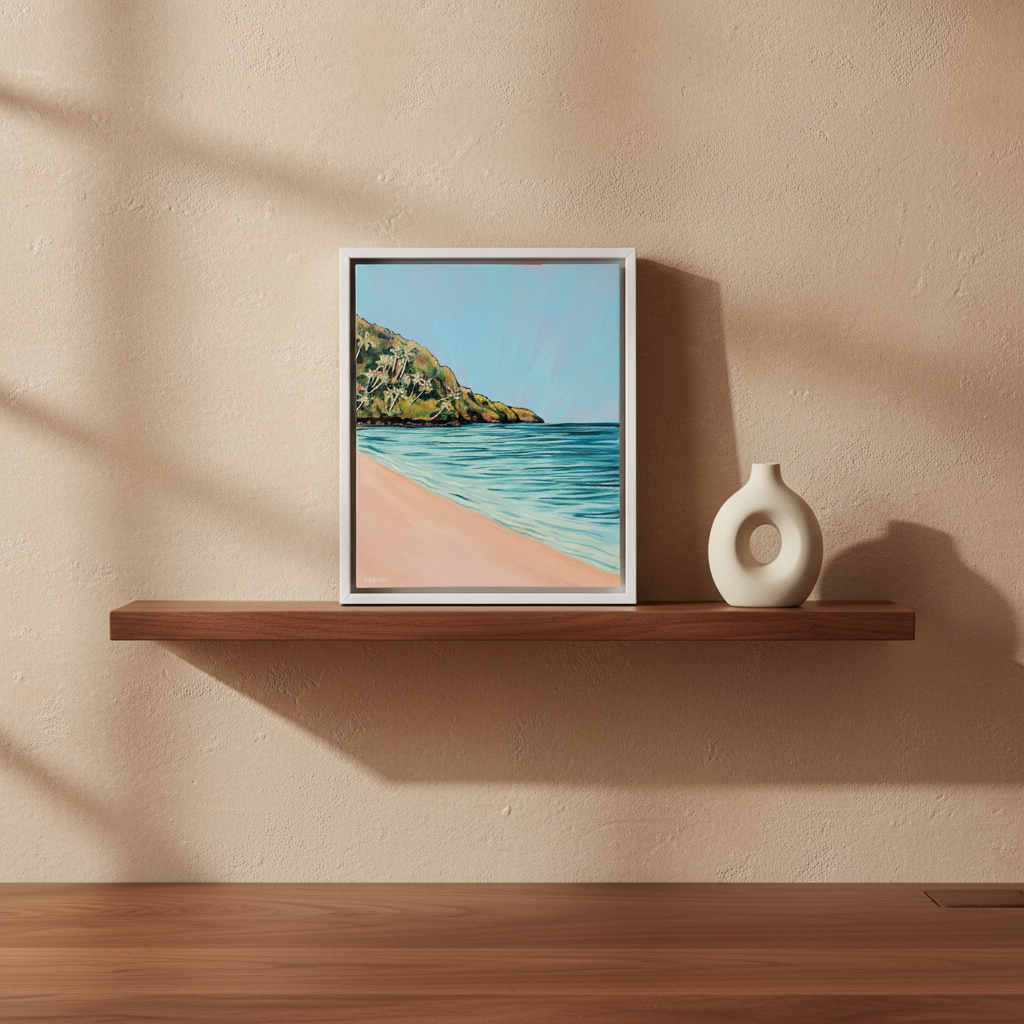 NEW Ke'e Beach Palm Trees - Rare Originals - The Pink Series