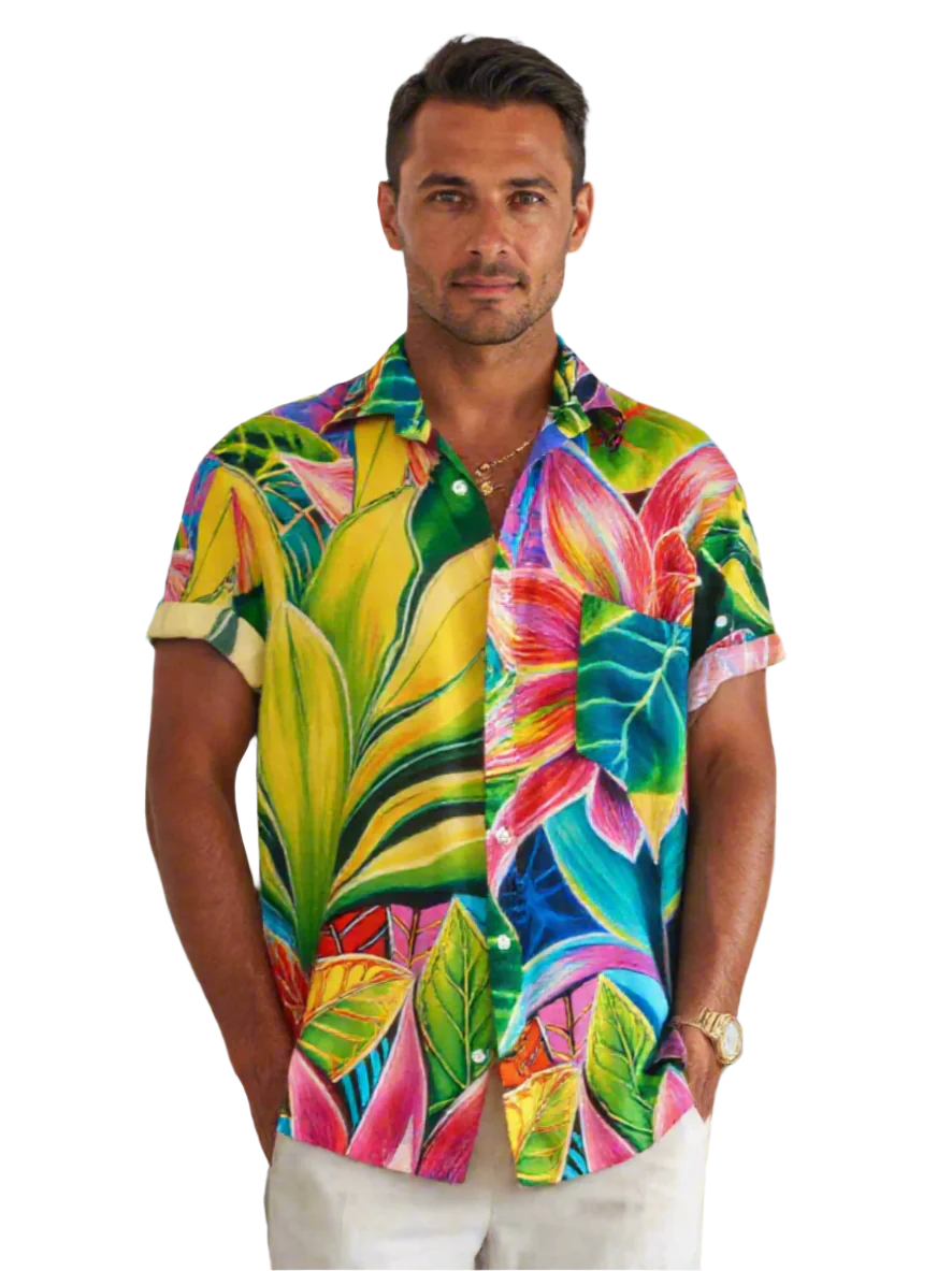 Aloha Men Shirt- Hanalei Morning