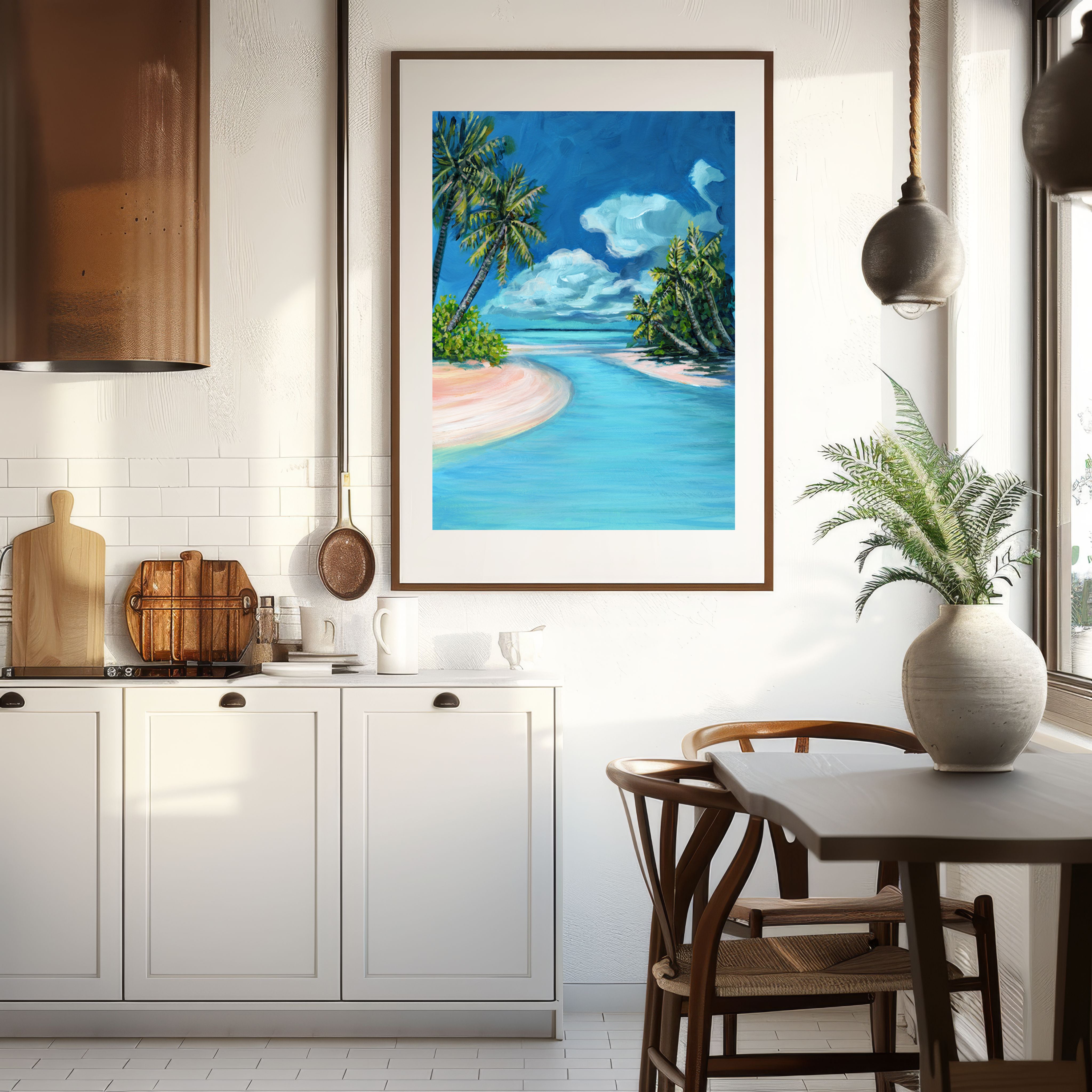 NEW - PINK SAND - 20x28 Large Museum Quality Print