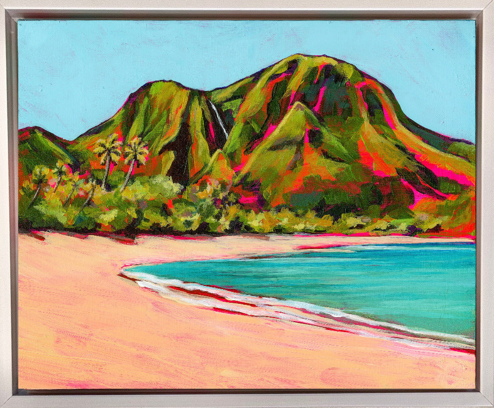 Sold  - Tunnels Beach View - Rare Originals - The Pink Series