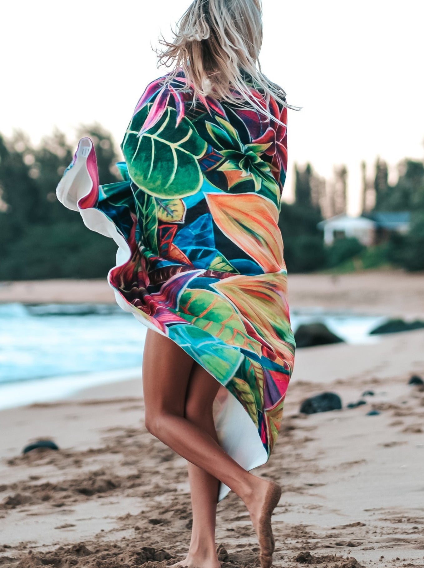 Hanalei Morning - Cuddling blanket - MICHAL ART STUDIO HAWAII - blanket