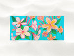 Collectors Edition Towel - Plumeria Floral Print - Special Order - MICHAL ART STUDIO HAWAII - towels