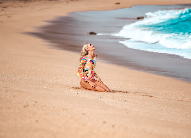 Sustainable and Eco-friendly Tropical Hawaiian Designer Swimwear - Bikini and One Piece Bodysuits