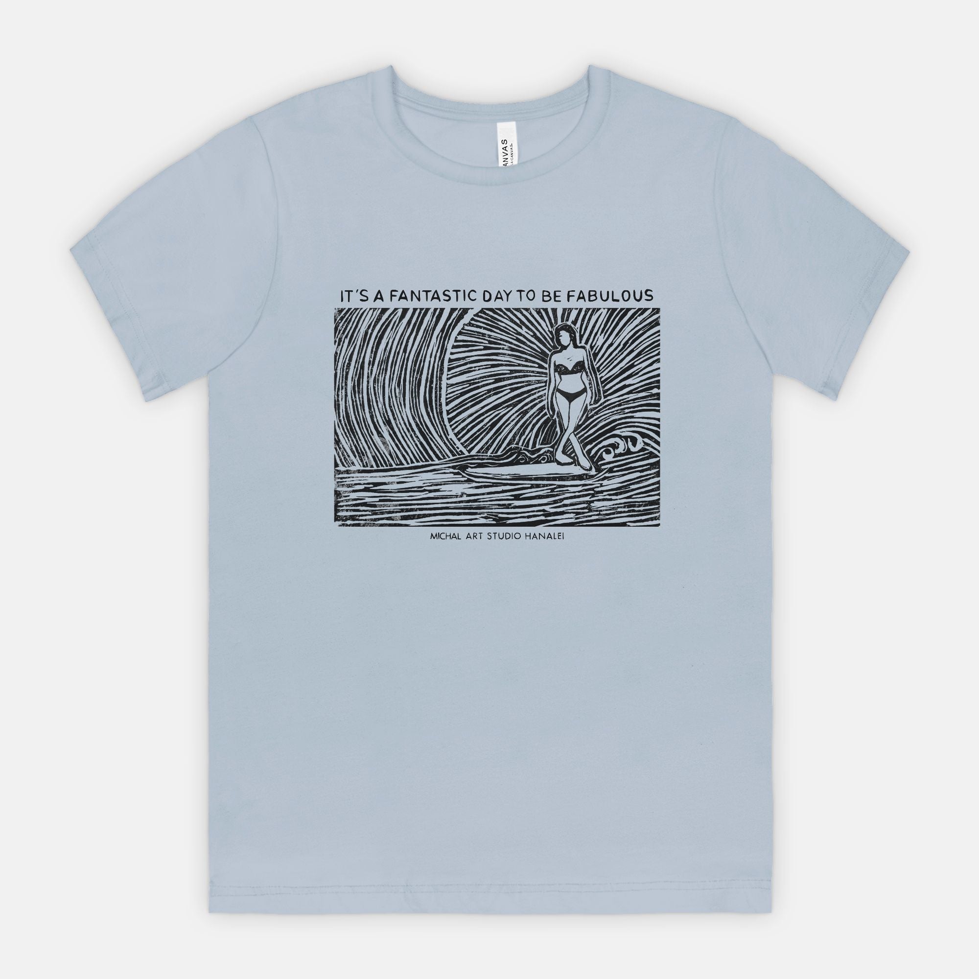 Surf in the light  - T SHIRT
