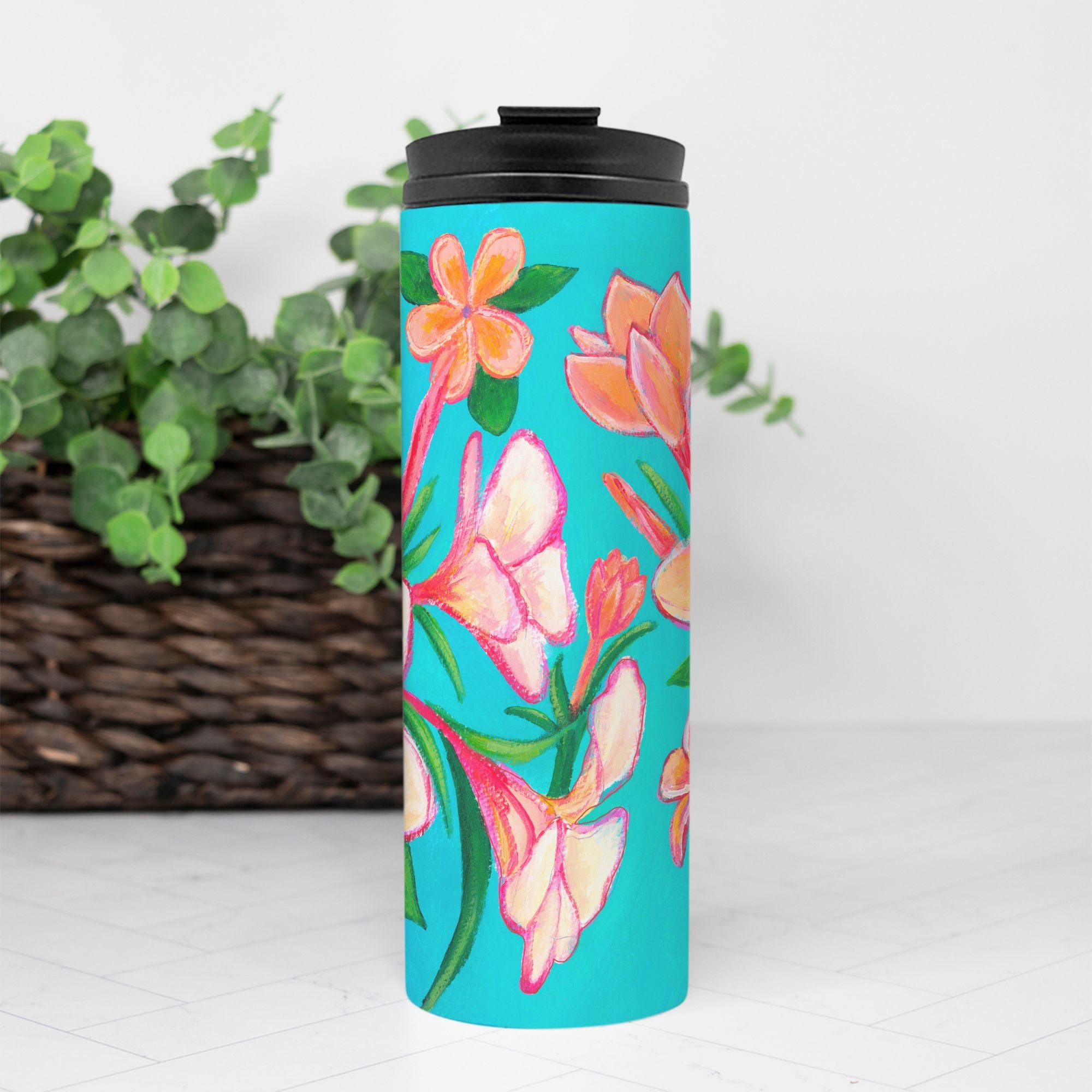 Hawaiian Plumeria - Limited Edition - 16oz Thermal Tumbler