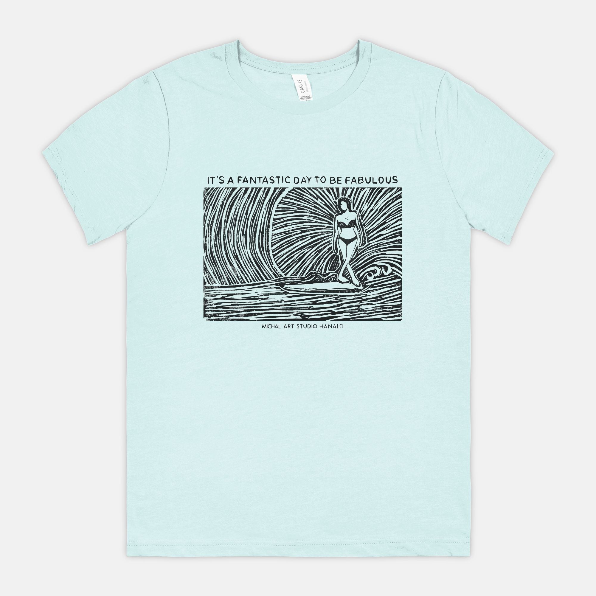 Surf in the light  - T SHIRT