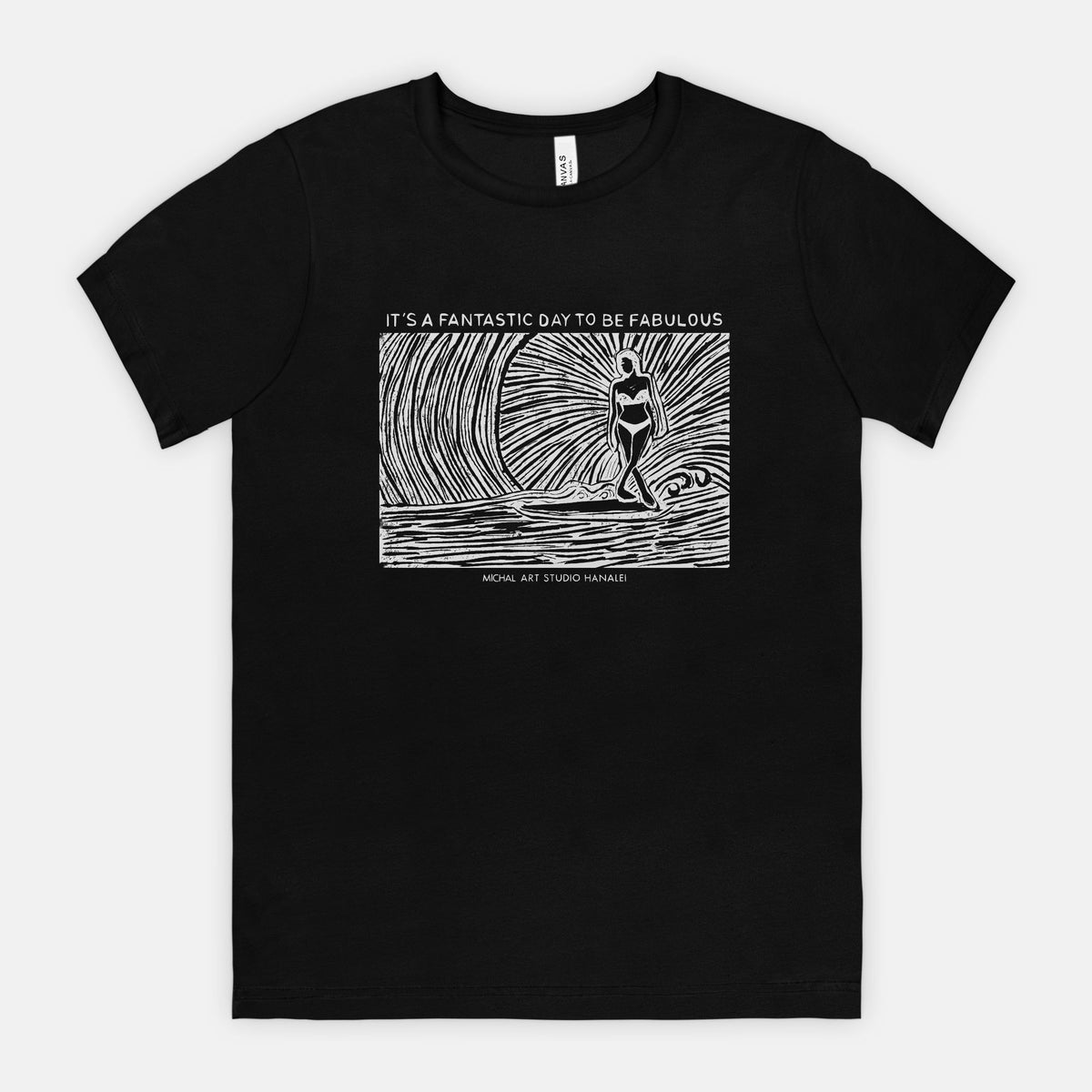 Surf in the light - White Art - limited edition