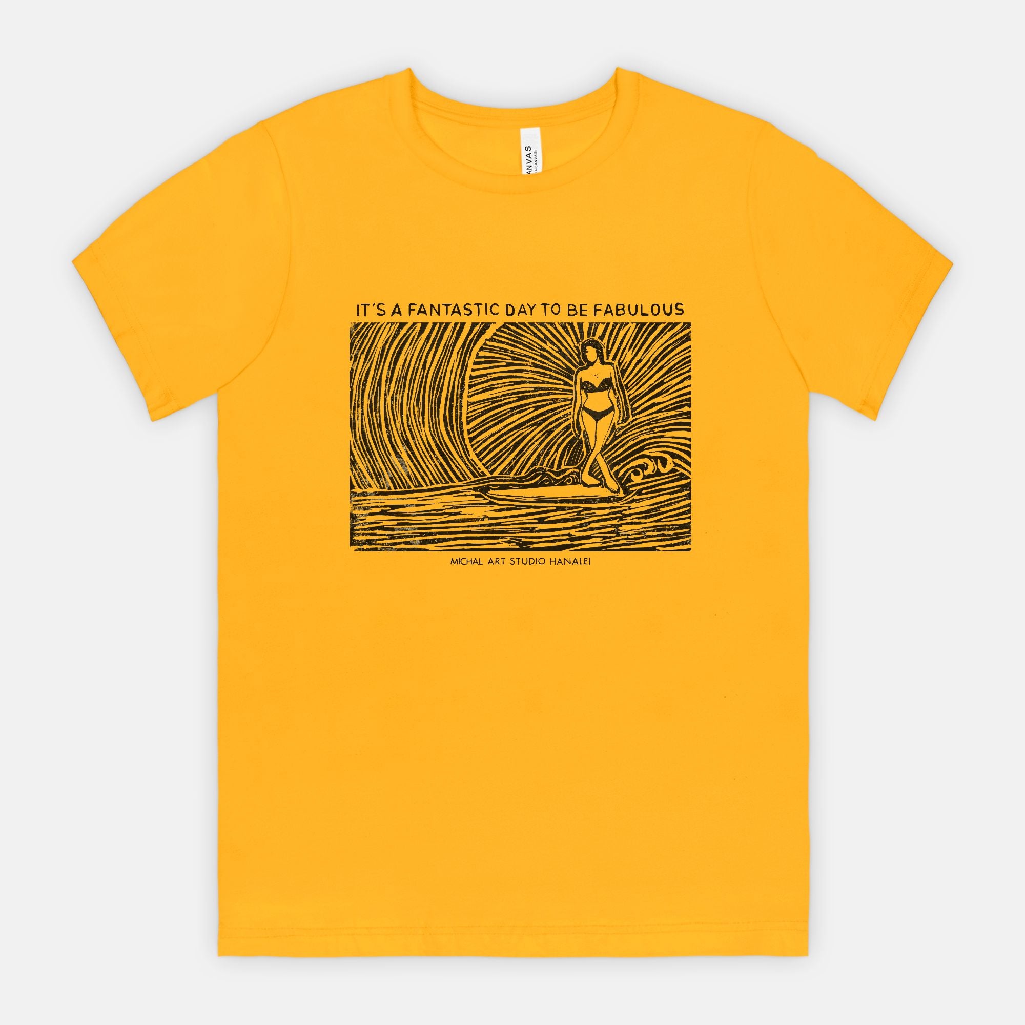 Surf in the light  - T SHIRT