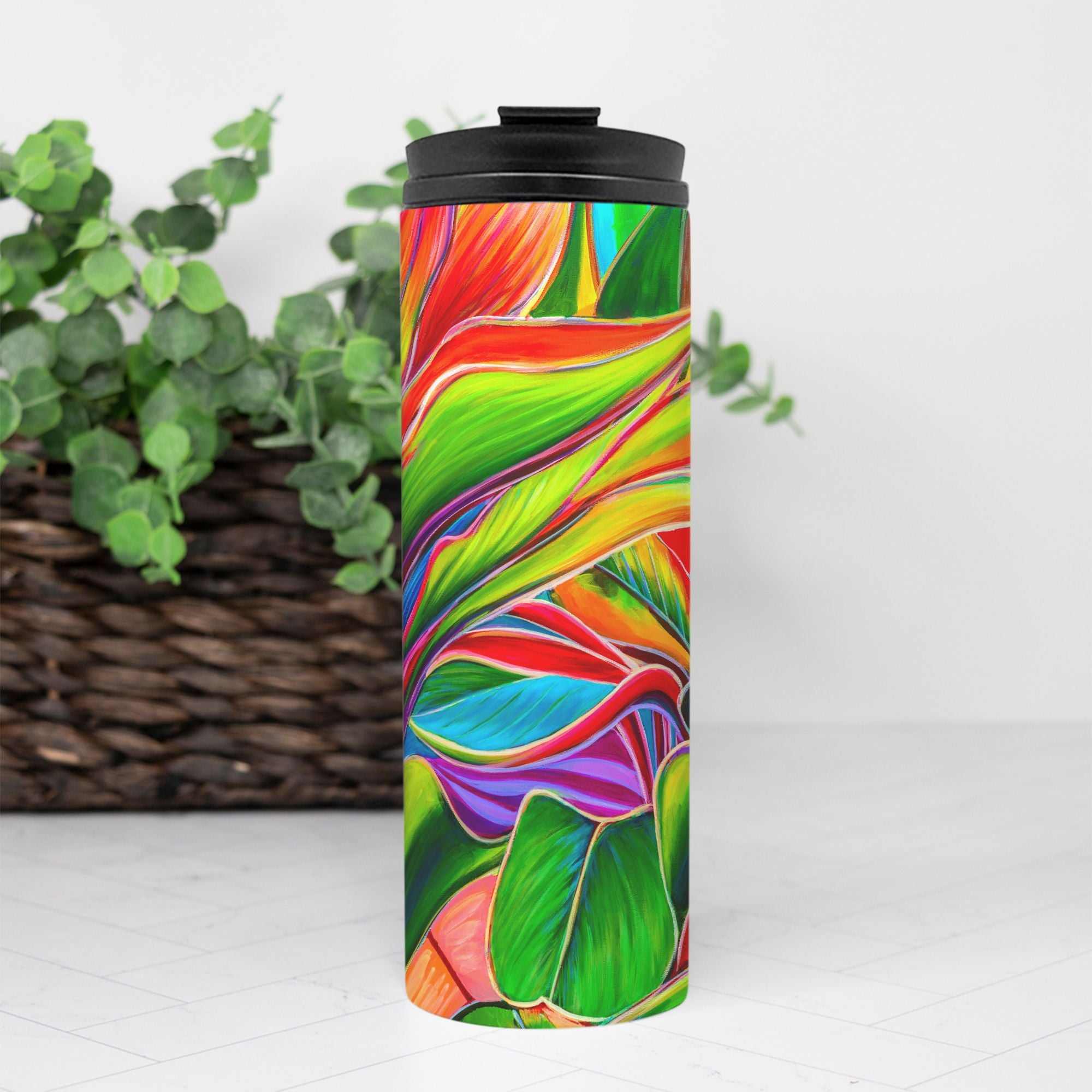 Tropical Light Thermal Tumbler 16oz | HawaiianFloral  Insulated Stainless Steel Travel Mug