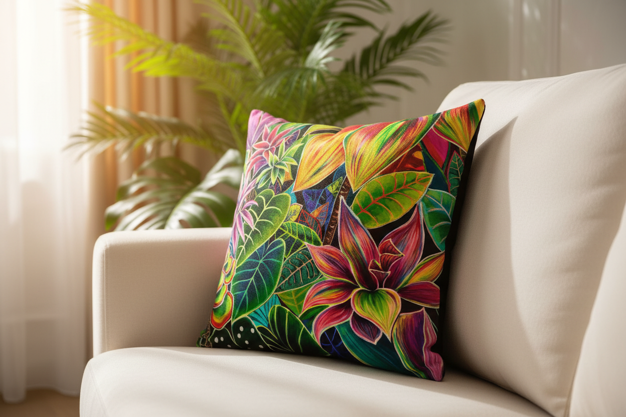 *NEW* Hanalei Morning Pillow cover 20"x20"