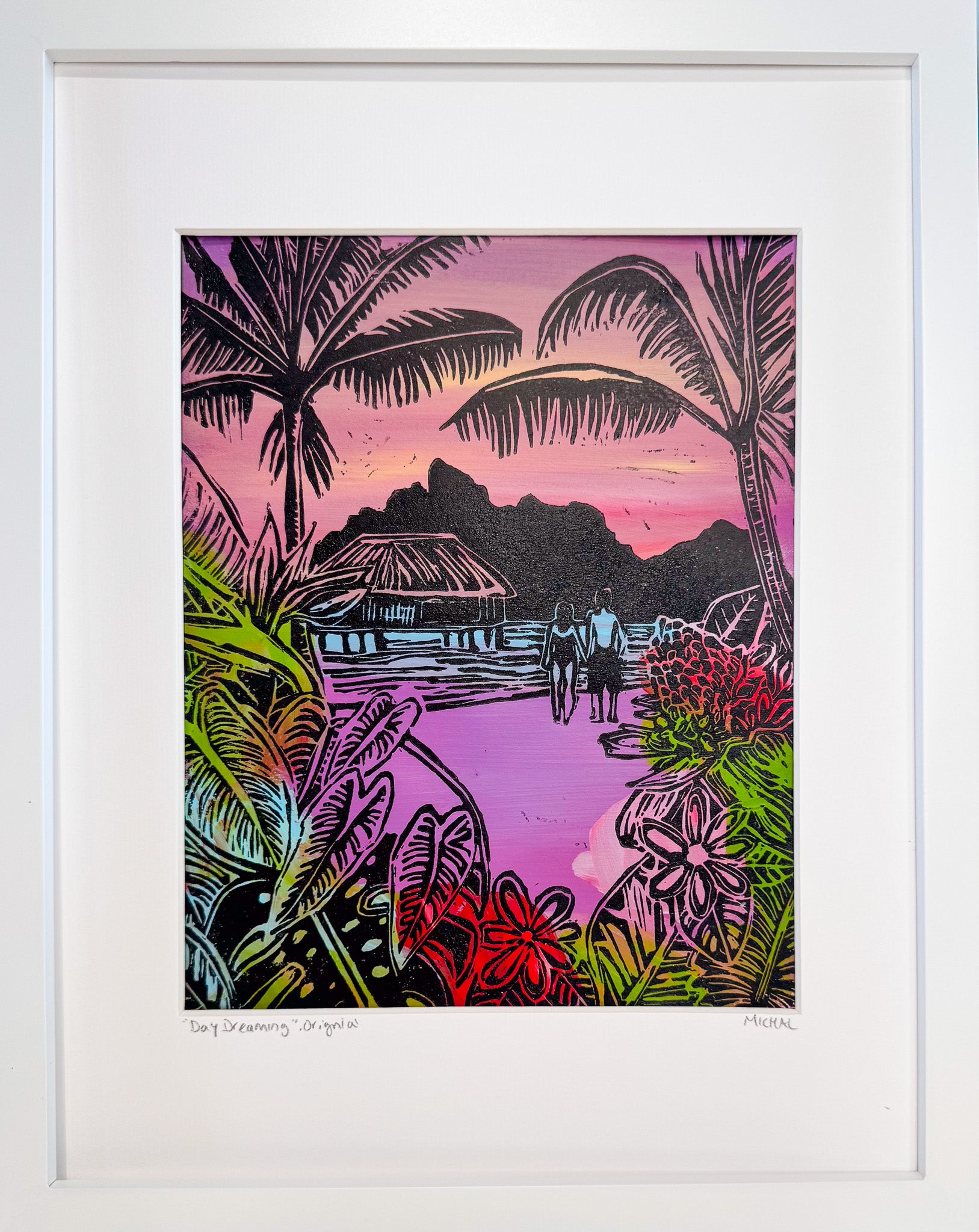 "Day Dreaming" - Lino Cut Originals 2025