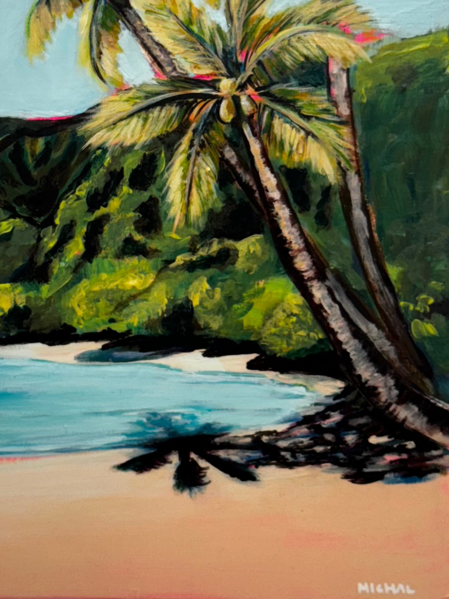 SOLD - Waikoko - Rare Originals - The Pink Series