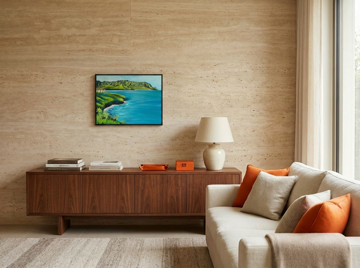NEW - Kauai Dreaming - Kauai North Shore View - Original painting 24x18"