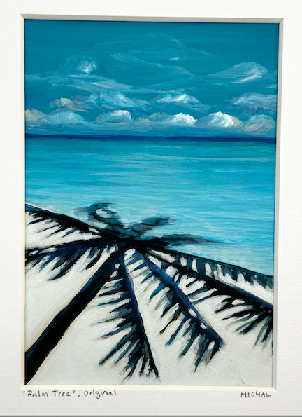 "Palm Tree" - Original Acrylic Painting