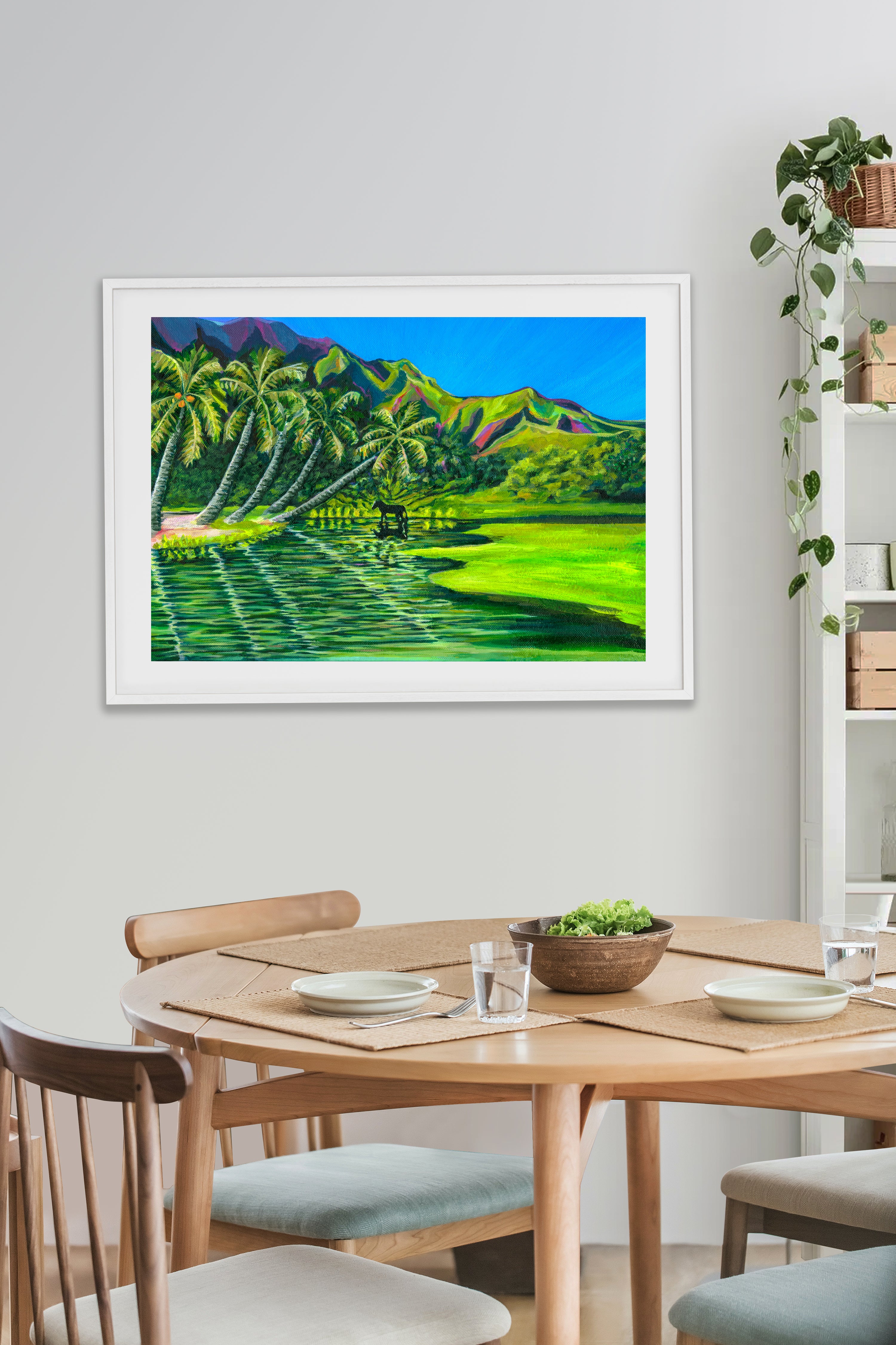 NEW -  BLACK HORSE -  20x28  Large Museum Quality Print
