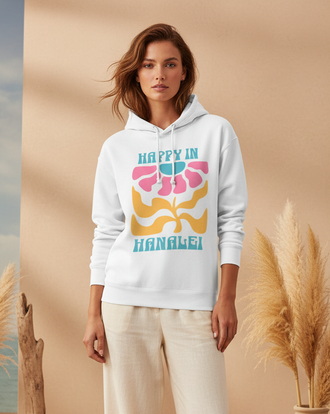 Happy In Hanalei - Hoodie