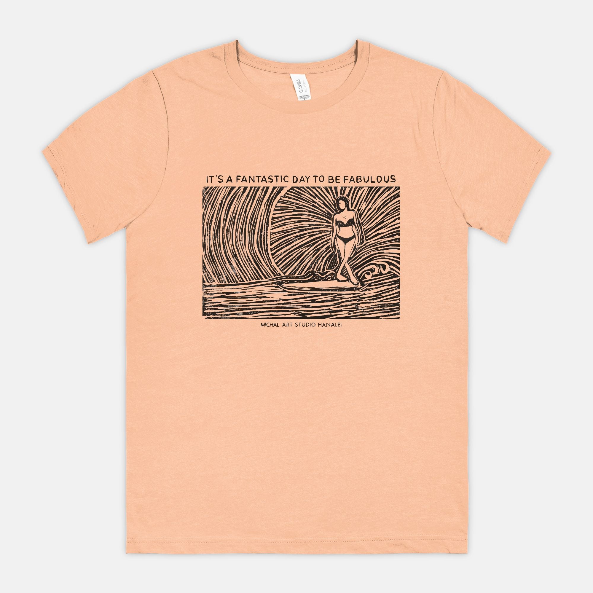 Surf in the light  - T SHIRT