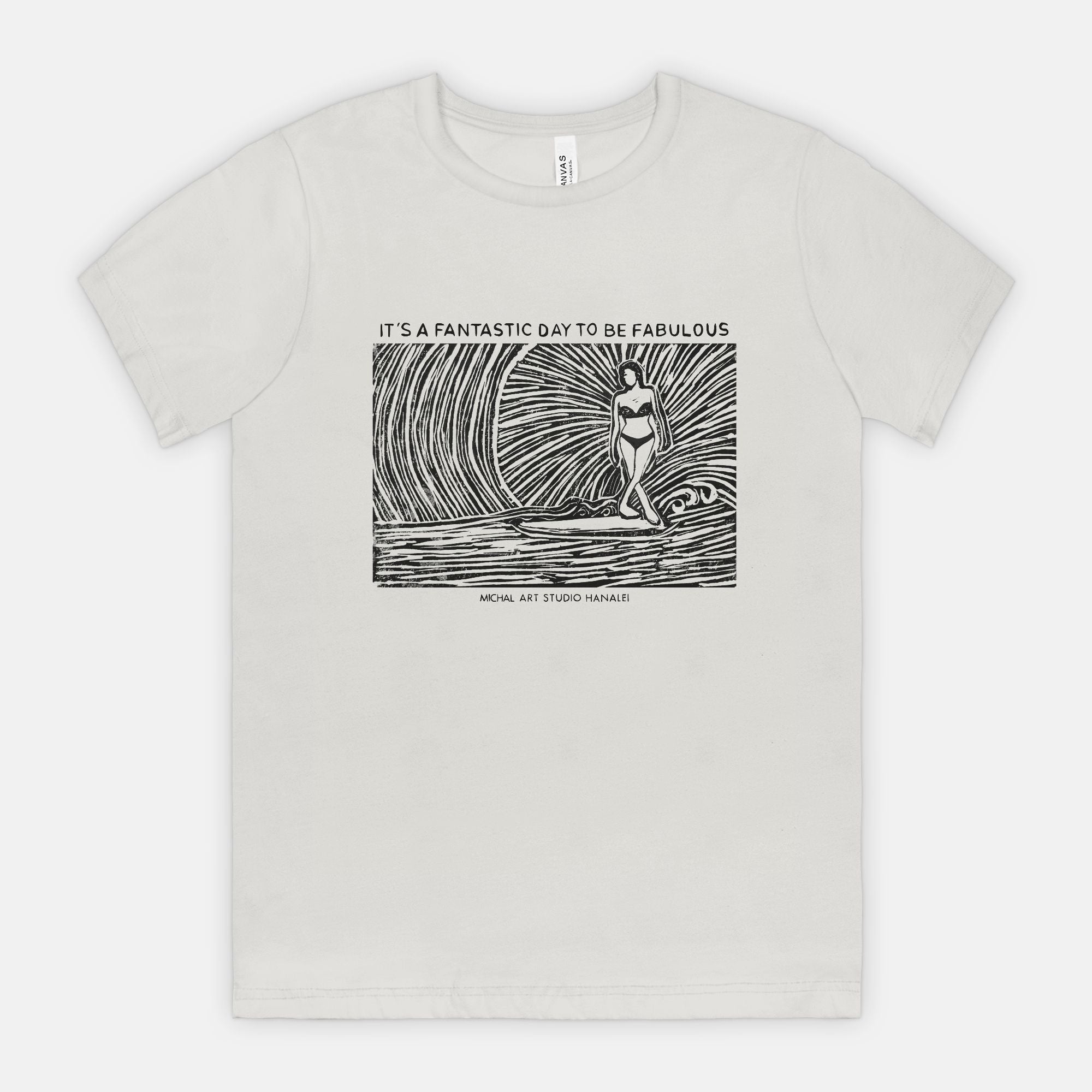 Surf in the light  - T SHIRT