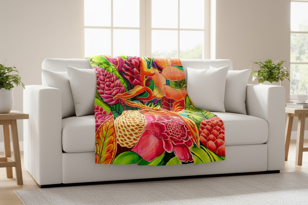 Hawaiian Love  - Cuddling blanket
