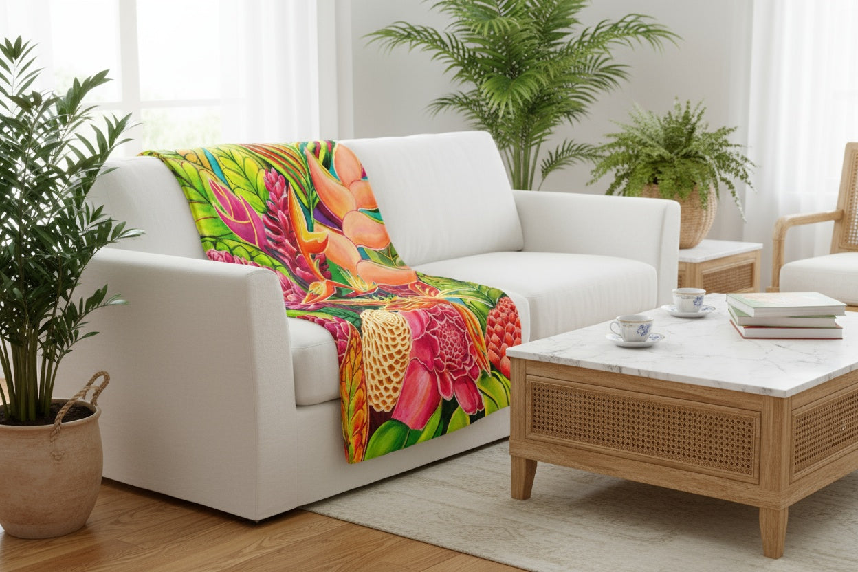 Hawaiian Love  - Cuddling blanket