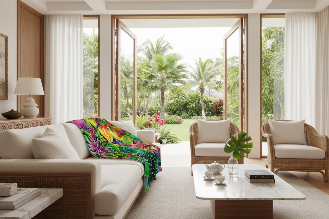 Hanalei Morning - Cuddling blanket