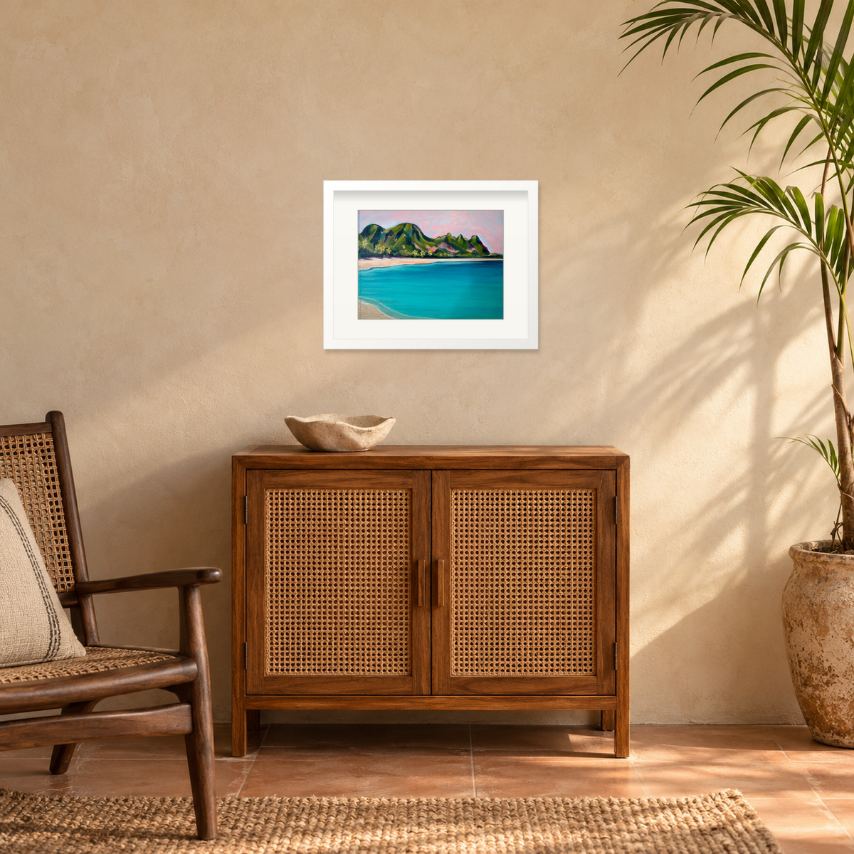Summer Love - Tunnels Beach Kauai - Original Painting